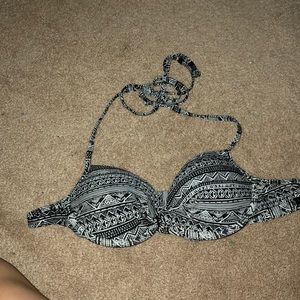 Tribal garage swim top